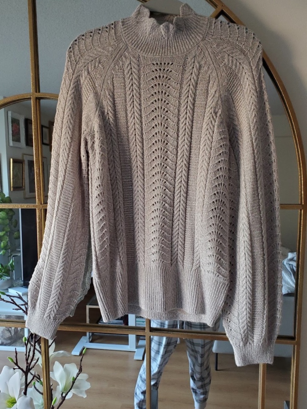 RW&CO. Mock Neck Sweater S/P